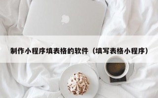 醴陵制作小程序填表格的软件（填写表格小程序）